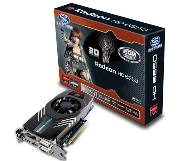 Sapphire HD 6850 - Sapphire оснастила ускоритель памятью объёмом 2 Гб. Sapphire HD 6850 - Sapphire оснастила ускоритель памятью объёмом 2 Гб.