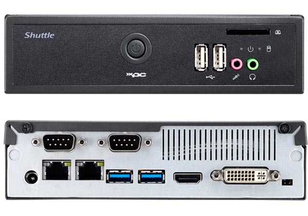 Shuttle DS61: barebone-система в тонком корпусе. Shuttle DS61: barebone-система в тонком корпусе.