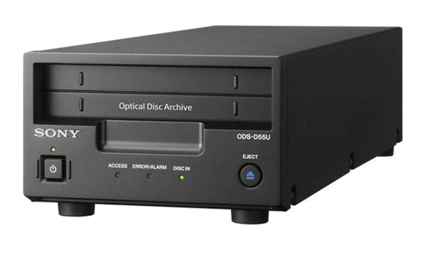 Sony ODS-D55U - Sony выпустит новую оптическую систему для архивирования данных. Sony ODS-D55U - Sony выпустит новую оптическую систему для архивирования данных.