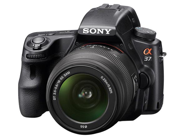 Sony SLT-A37: зеркальный фотоаппарат с 16-мегапиксельной матрицей.