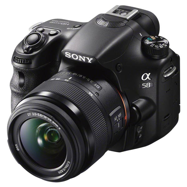 Sony SLT-A58: зеркальный фотоаппарат с 20-мегапиксельной матрицей.