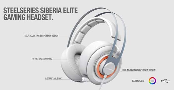Siberia Elite - игровая гарнитура от SteelSeries