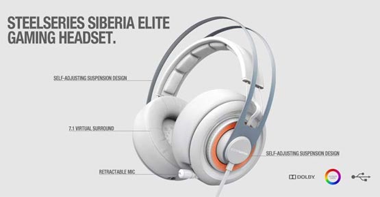 Siberia Elite - игровая гарнитура от SteelSeries Siberia Elite - игровая гарнитура от SteelSeries