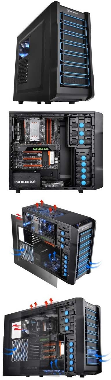 Chaser A21 - новый геймерский корпус от Thermaltake