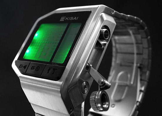 Tokyoflash Kisai Intoxicated: наручные часы со встроенным алкометром.