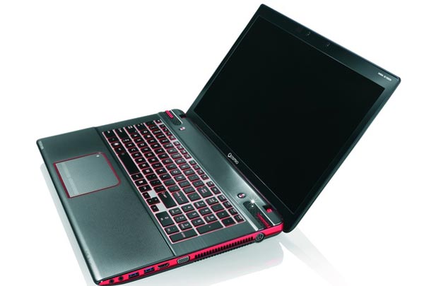 Toshiba Qosmio X870: мощный ноутбук с поддержкой 3D-контента.