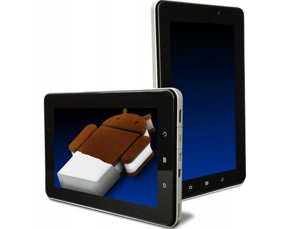 ViewSonic демонстрирует планшеты с диагональю 7 и 10 дюймов на выставке CES 2012.