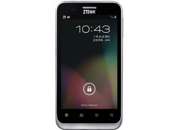 ZTE N880E: смартфон под управлением Android 4.1 Jelly Bean.