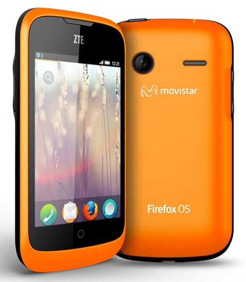 ZTE Open: первый в мире смартфон под управлением Firefox OS.