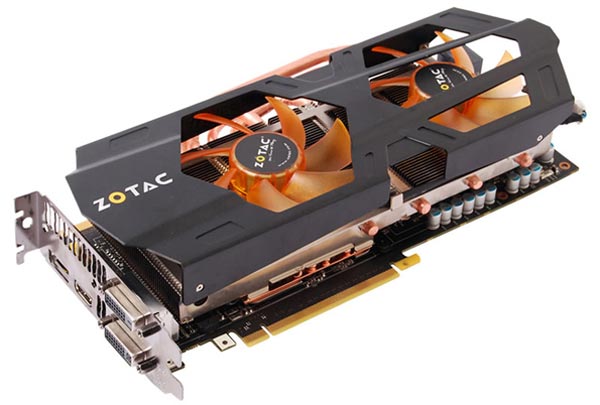 Zotac GeForce GTX 680 AMP! Edition: «игровая» видеокарта с заводским разгоном.