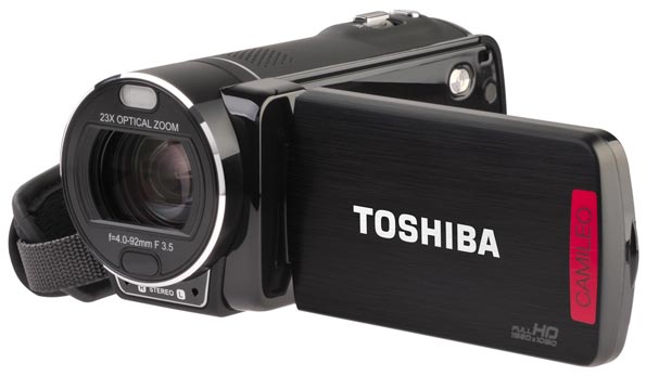 Toshiba Camileo X200 и X400 - видеокамеры высокой чёткости.