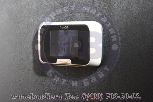 «ГлазОК» - электронный дверной глазок со звонком, камерой и ЖК-дисплеем.