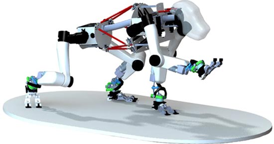 iStruct: роботизированная человекообразная обезьяна.