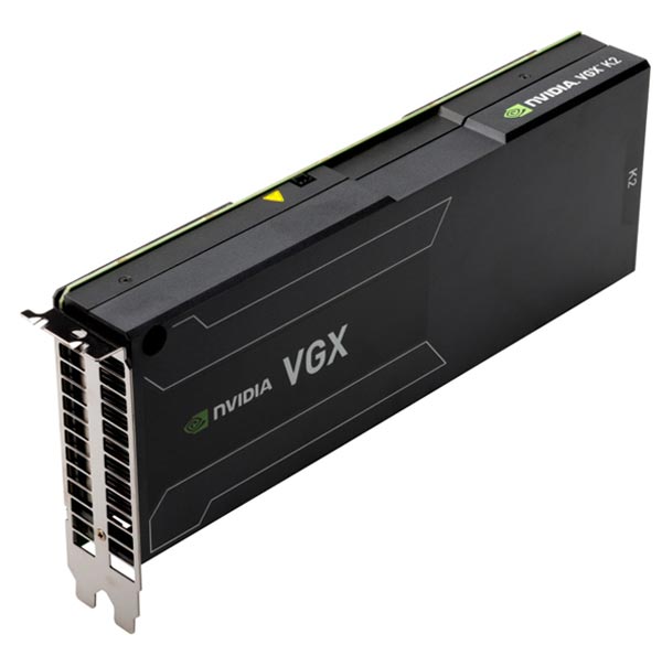 nVidia VGX K2: первый облачный графический процессор.