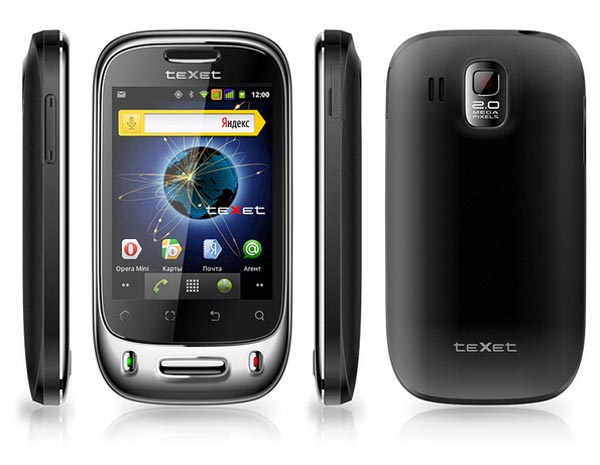 teXet TM-3000: бюджетный смартфон на платформе Android.