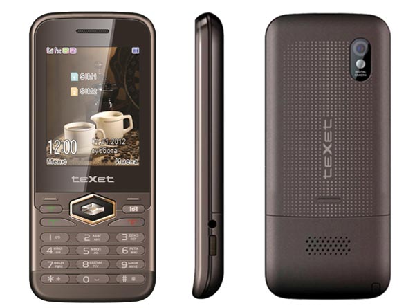 teXet TM-D305: бюджетный телефон с поддержкой двух сим-карт.