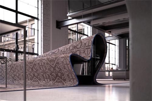 Ковер-диван от Alessandro Isola