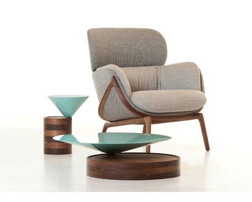 Геометрические столики «Laurel» от дизайнера Luca Nichetto
