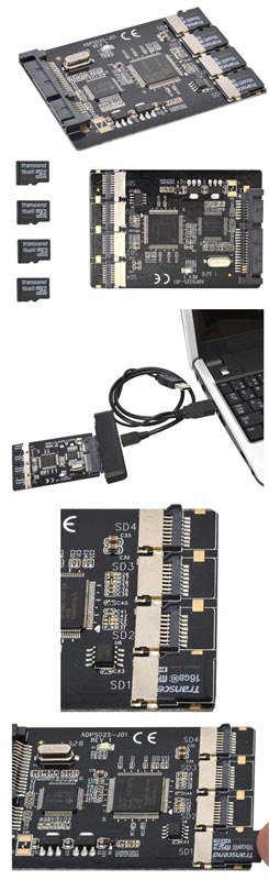 GeekStuff4U - собираем SSD из карточек microSD/SDHC