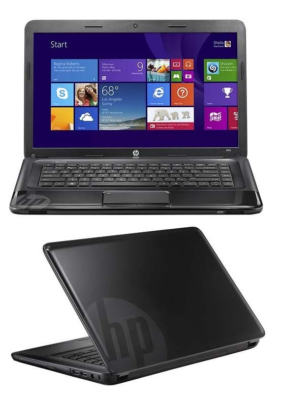 2000-2d70dx - очередной доступный ноутбук от HP для рабочих нужд