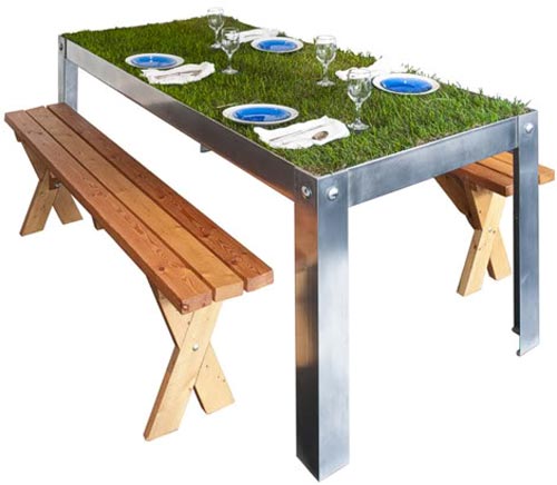 Уникальный травяной стол от дизайнера Haiko Cornelissen 