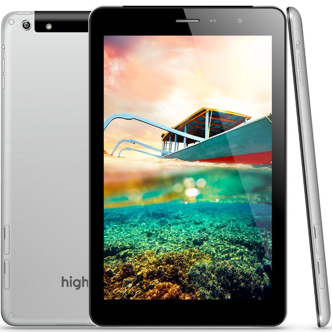 Highscreen Alpha Tab - 8,1-дюймовый планшет с 4-ядерным процессором, 3G-модемом с поддержкой голосовой связи и GPS-приемником!