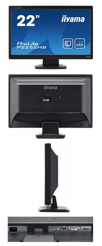 Prolite P2252HS - монитор для образовательных учреждений от Iiyama Prolite P2252HS - монитор для образовательных учреждений от Iiyama