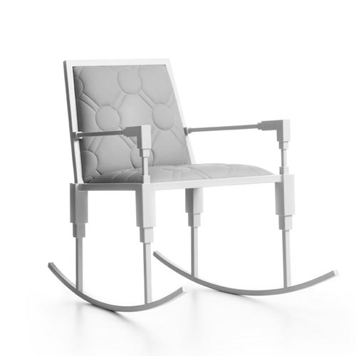 Кресло-качалка «Quilt Chair» от Kiki Van Eijk 