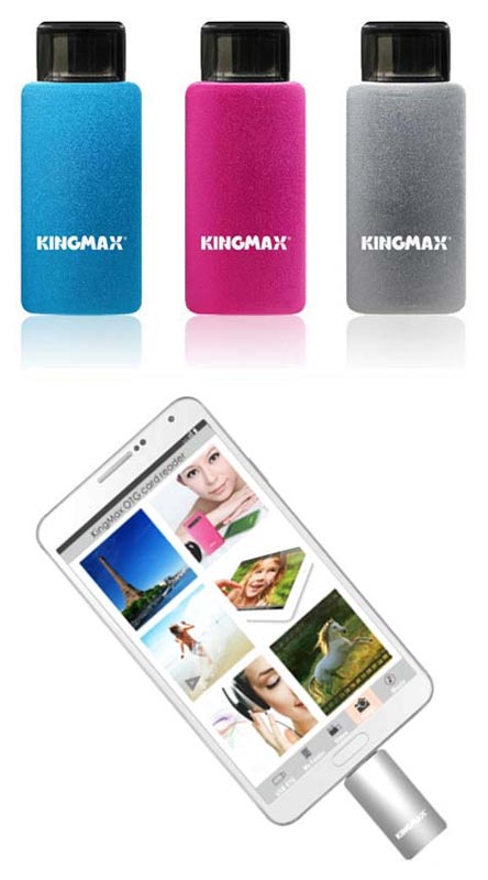 PJ-01 - OTG флешка для смартфонов и планшетов от Kingmax