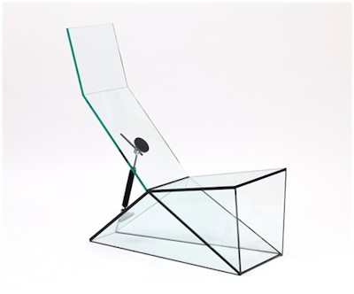 Стильная и динамичная мебель из стекла от Konstantin Grcic 