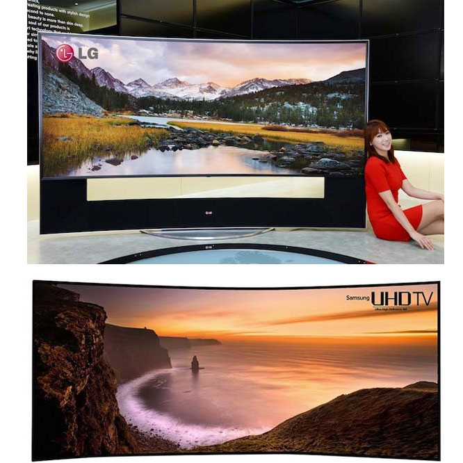 LG и Samsung покажут 105-дюймовый UHD/4K телевизоры с соотношением сторон 21:9