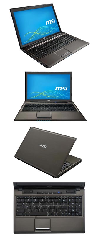 CX61 2PC - мультимедийный ноутбук от MSI