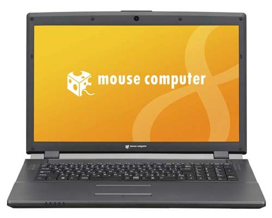 MB-W710E - ещё один игровой ноутбук от Mouse Computer