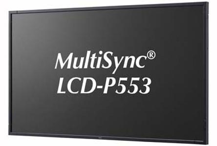 MultiSync LCD-P553 - 55-дюймовый монитор от NEC