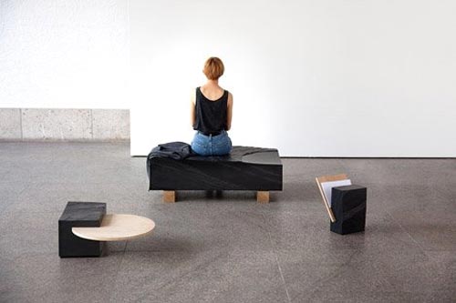 Коллекция мебели «Samt Rau» от Natalie Weinmann 