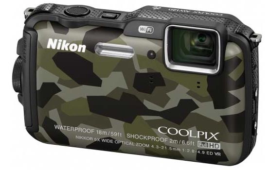 Coolpix AW120 - водонепроницаемая компактная цифровая фотокамера от Nikon.