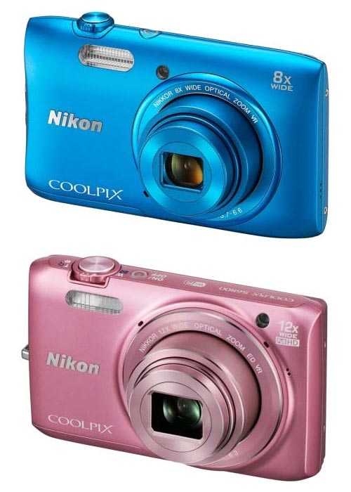 Coolpix S3600 и Coolpix S6800 - цифровые фотоаппараты от компании Nikon