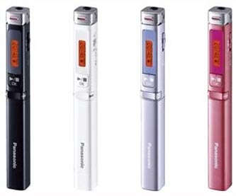 RR-XP007 - цифровой диктофон в виде ручки от Panasonic