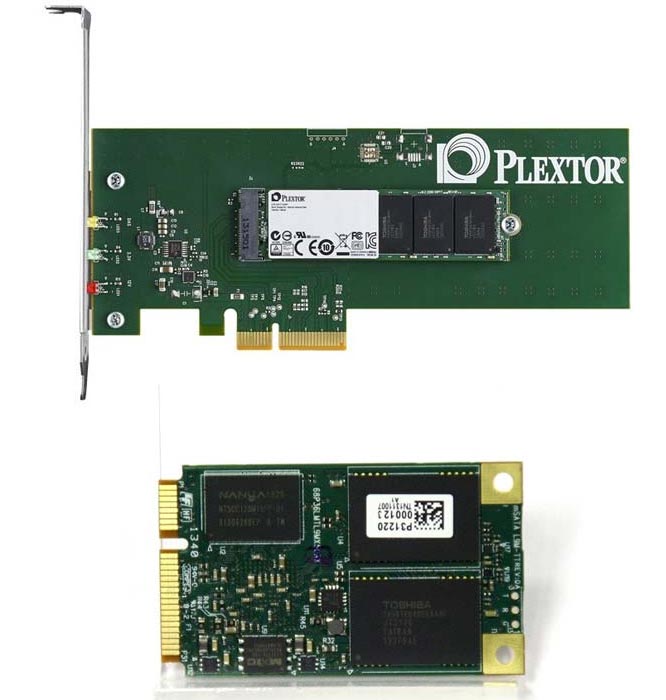 M6S, M6M, M6e M.2 - новые SSD от Plextor