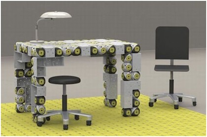 Мебель-робот - инновационное решение для офисных работников.