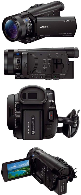 FDR-AX100 - 4K камкордер от Sony