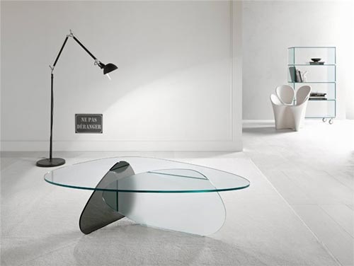 Удивительный стеклянный столик от Karim Rashid 
