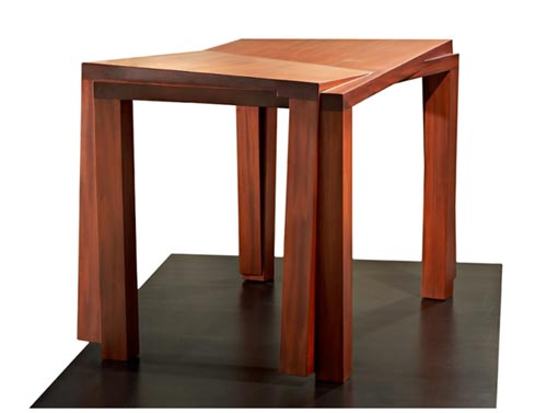 Двойной стол от дизайн-студии «True Latvia» 