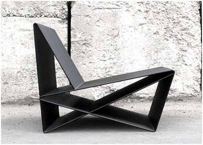 Причудливое кресло-скамья для гостиной от дизайнера TJ O'Keefe