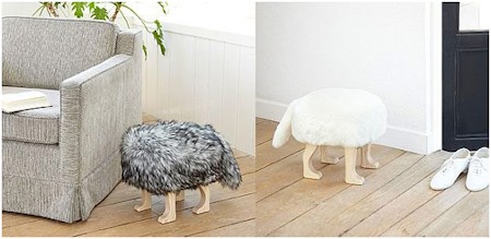 Стулья-животные от японского дизайнера 