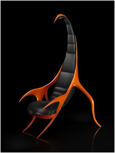 Кресло-скорпион от испанского художника Максимо Риера 