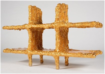 Золотая мебель от дизайнера Christopher Schank