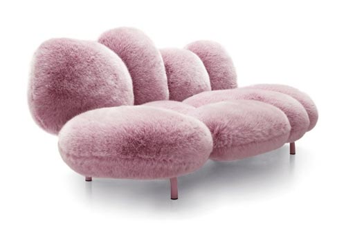 Мягкий и нежный диван «Cipria» для истинных леди 