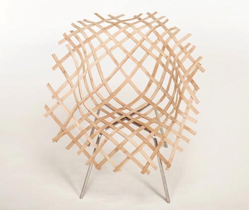 Воздушное бамбуковое кресло от студии «PINWU» 