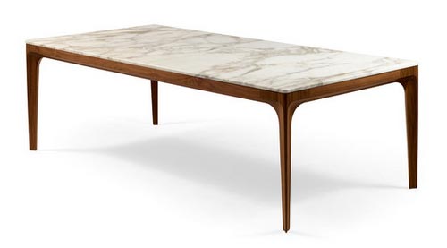 Серия квадратных и прямоугольных столов «Anteo» от Carlo Colombo